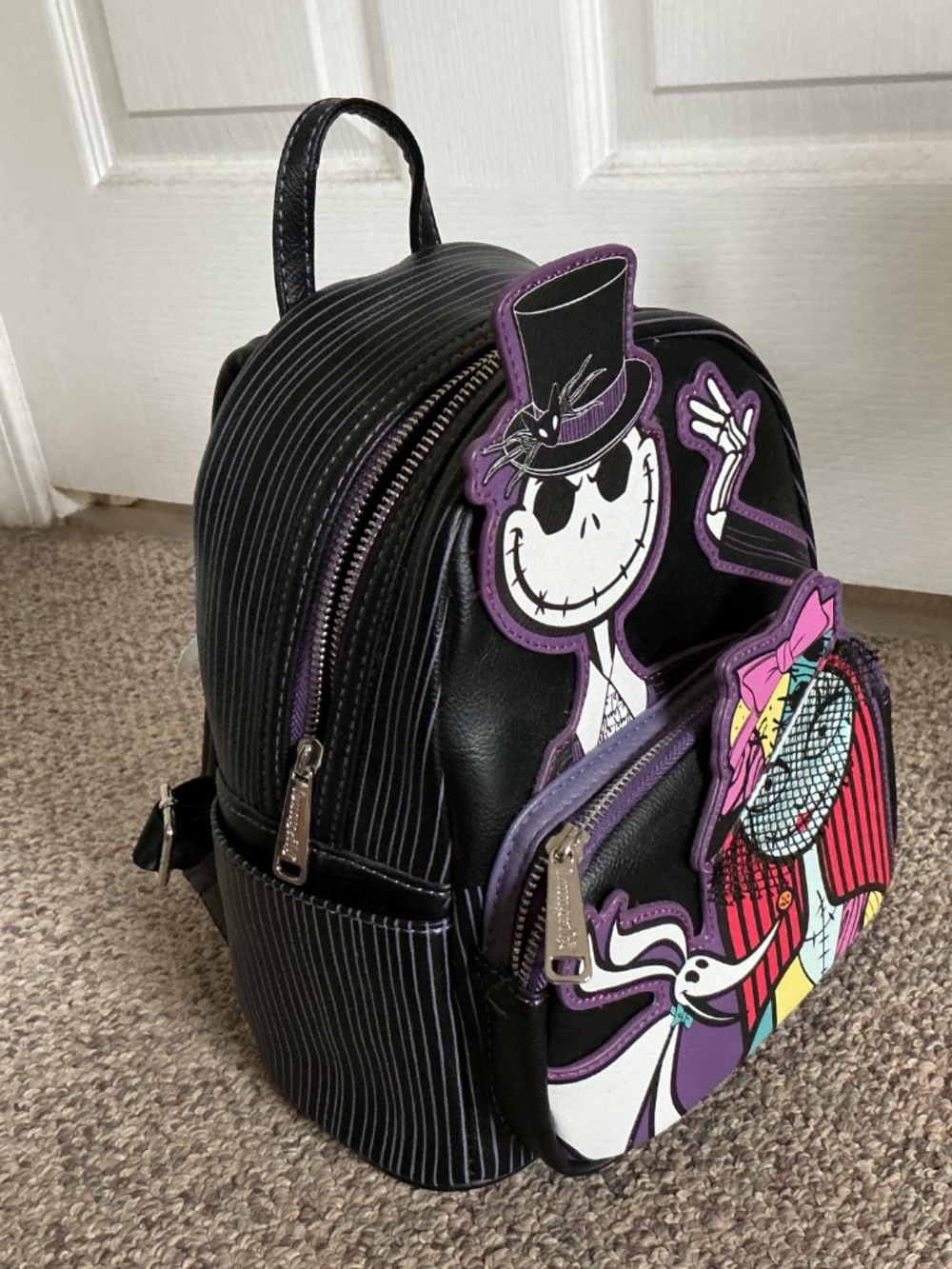 Disney Loungefly Nightmare before Christmas backpack - Picture 3 of 4